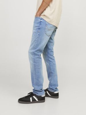Lyseblå slim fit jeans Mr. Glenn