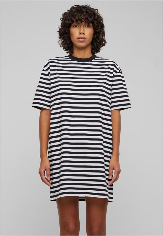 Women's striped oversize t-shirt dress