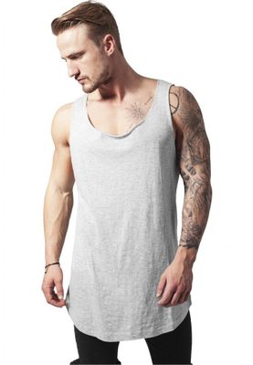 Lång Loose Tank Linne