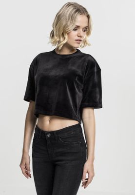 Short top in velvet pond