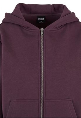 Ladies Fluffy Zip Hoody