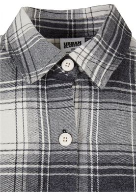 Ladies Oversized Check Shirt