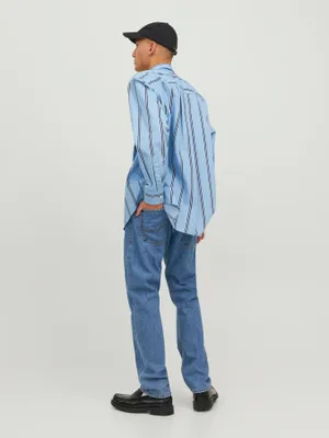 Klassiska blå jeans herr - CHRIS
