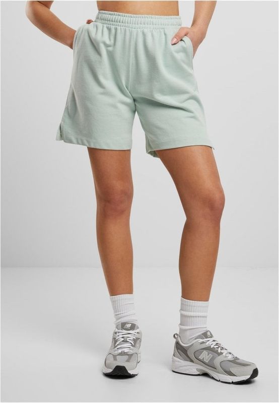 Bermuda shorts for women in organic terry