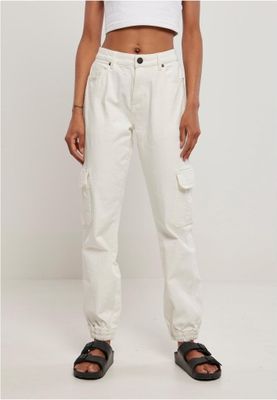 Ladies Organic Stretch Denim Cargo Pants