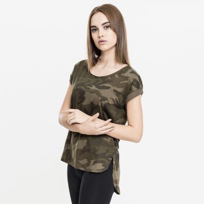 Camo Top lady