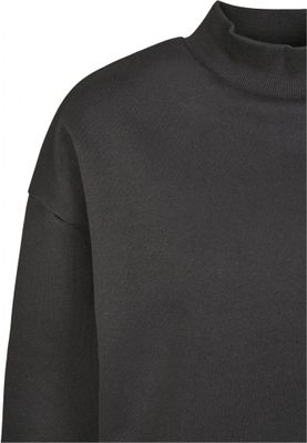 High neck sweatshirt oversize lady
