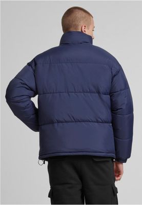 Thick Puffer Jacket Men with High Collar