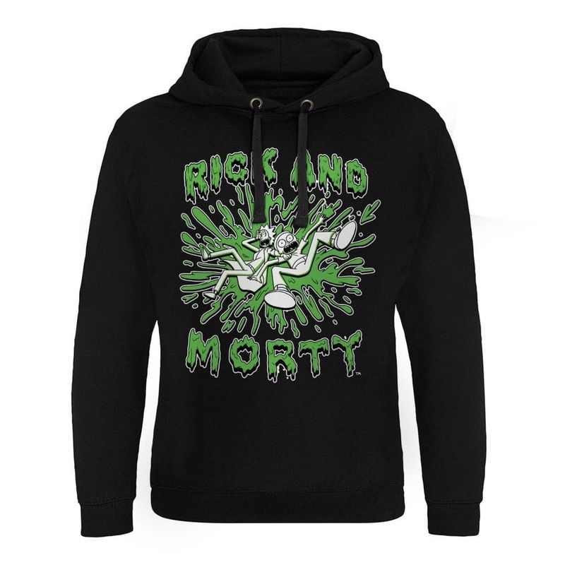 Rick And Morty Splash Epic Hoodie Men