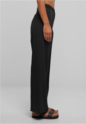 Ladies Wide Pleated Pants