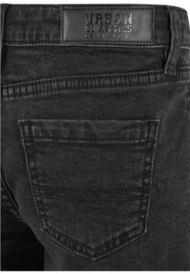 Girls Organic Stretch Denim 5 Pocket Shorts