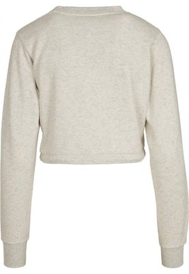 Kort sweatshirt i oversizemodell