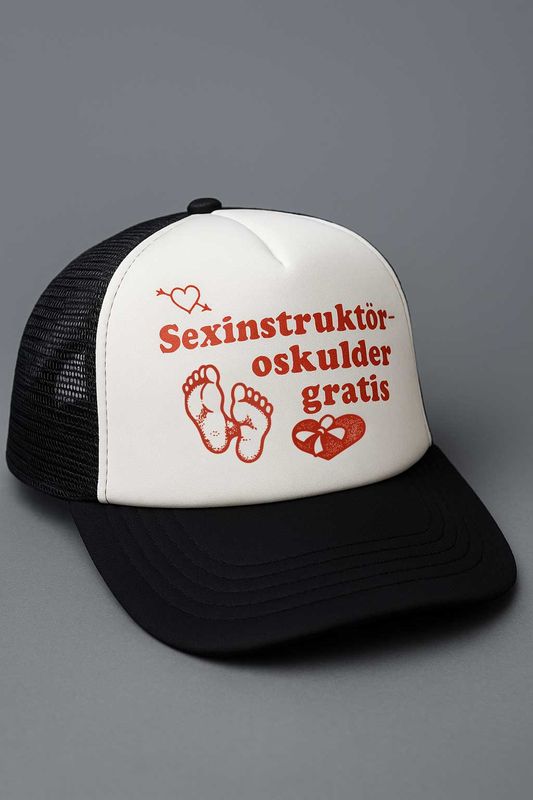 Sexinstruktör - oskulder gratis - Truckerkeps