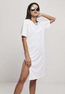 T-shirtklänning med slits