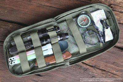 Pouch snake MOLLE camo