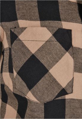 Ladies Turnup Checked Flanell Shirt