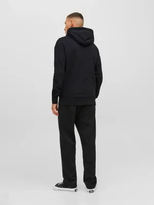 Ziphoodie med 3D-logga