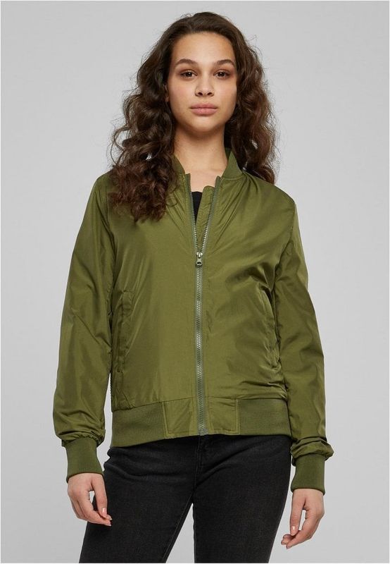 Kort bomber jakke dame