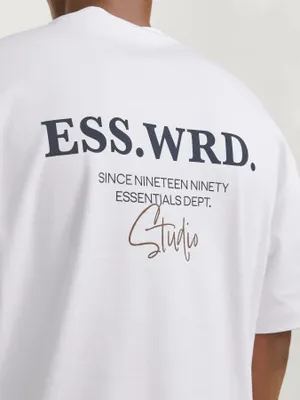 Urban Edge Studio T-shirt med Rund Hals