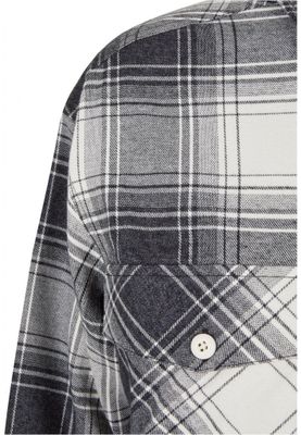 Ladies Oversized Check Shirt