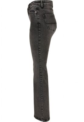 Ladies High Waist Flared Denim Pants