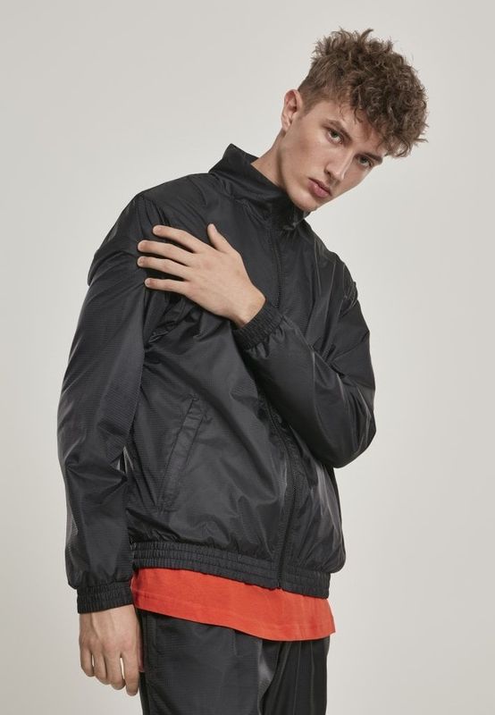 Jacquard track jacket