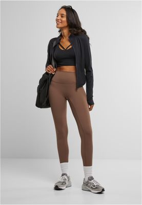 Sportleggings för damer med bred midja och slimmad passform