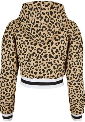 Ladies Short AOP College Hoody