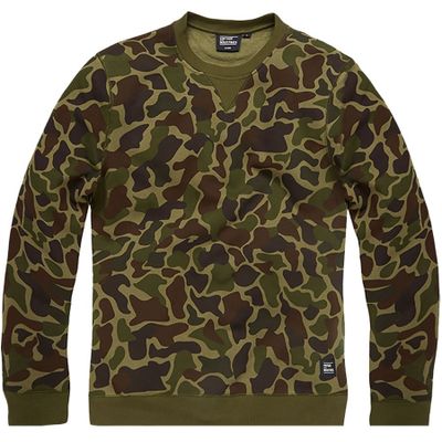 Ad camo crewneck sweatshirt