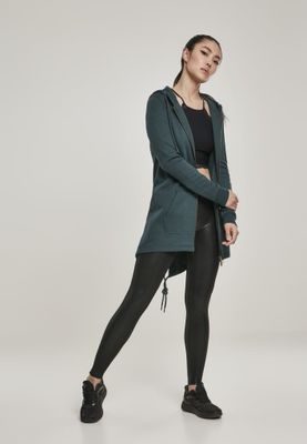 Long ziphoodie lady