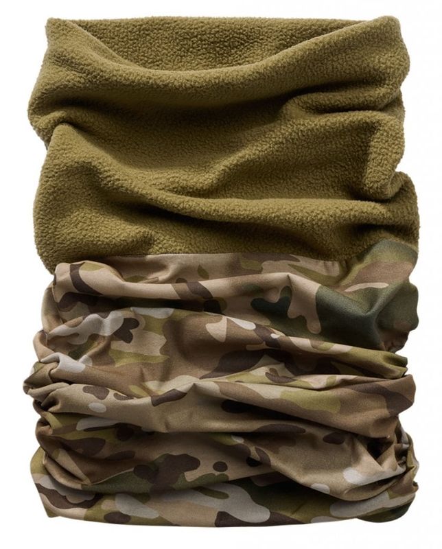 Tube scarf fleece tactical camo