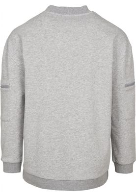 Terry crew oversize sweatshirt