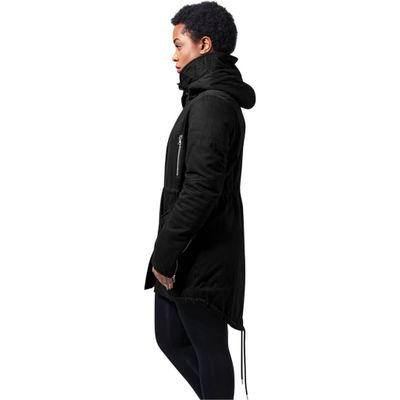 Sherpa lined cotton parka