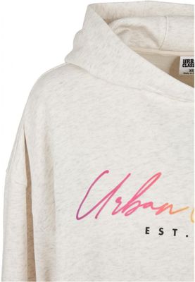 Ladies Oversized Rainbow Hoody