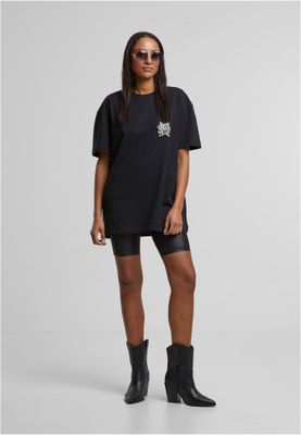 Logo T-shirt i avslappnad stil dam