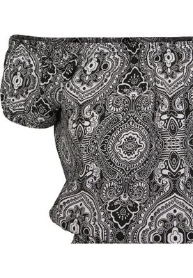 Short jumpsuit with pattern ladies