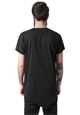 Long t-shirt for men asymmetric