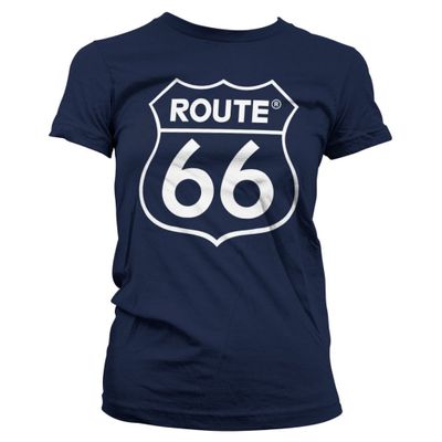 Route 66 Logo girly T-shirt