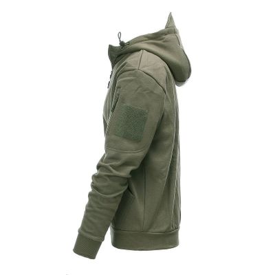 Tactical zipped hoodie
