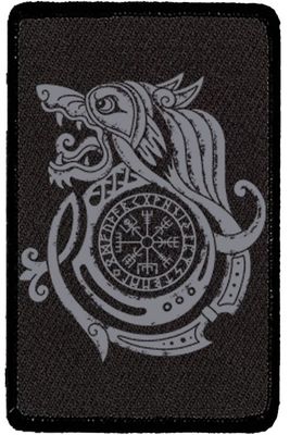 Garm dog - fabric patch with velcro