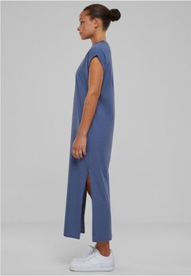 Simple long dress with short sleeves