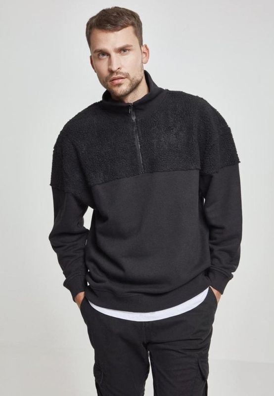 Oversize sherpa sweater