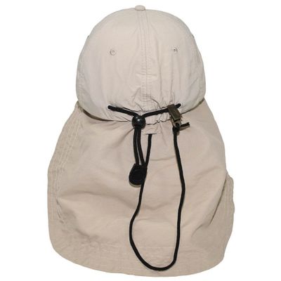 Cap with neck protection Sahara
