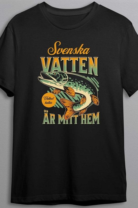 Svenska vatten är mitt hem - T-shirt