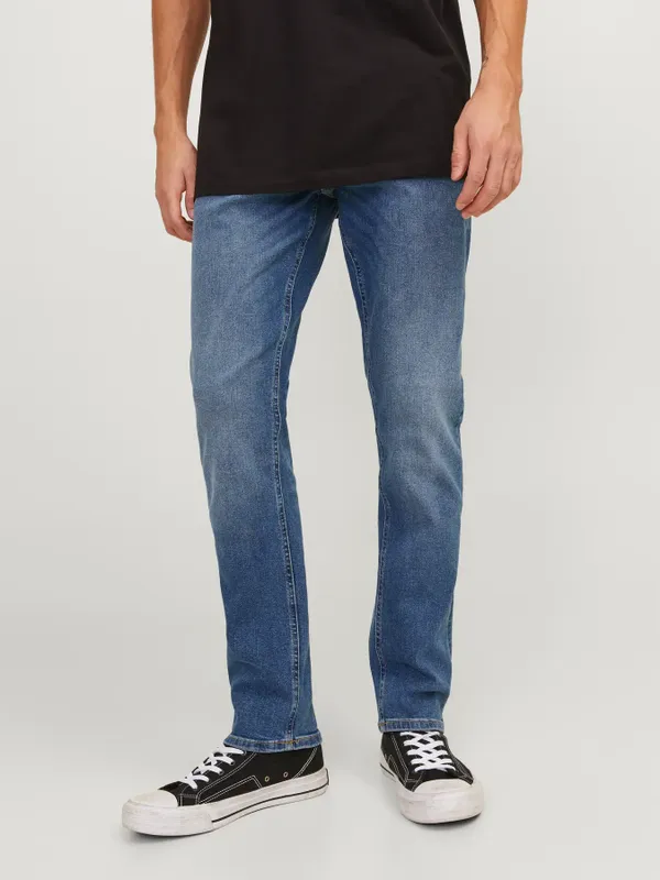 Slim fit jeans GLENN original för herr– blue denim