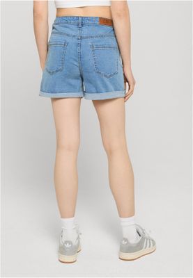 Shorts för dam – light blue washed