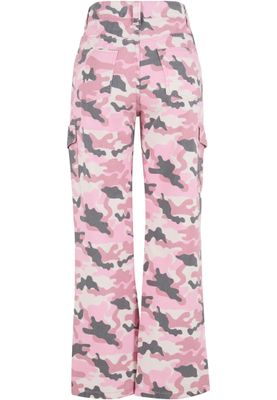 Byxor med kamouflage mönster – pink camo