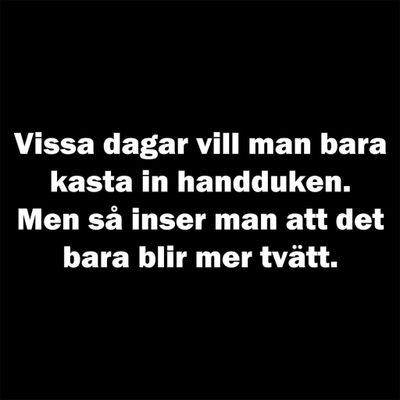 Kasta in handduken