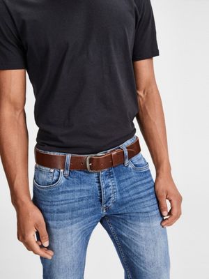 Leather belt - Jack & Jones