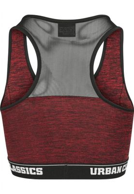 Ladies Active Melange Logo Bra